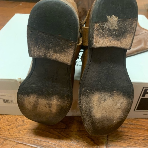 Frye Phillip Harnes Tall brown boots size 8 - Picture 5 of 6